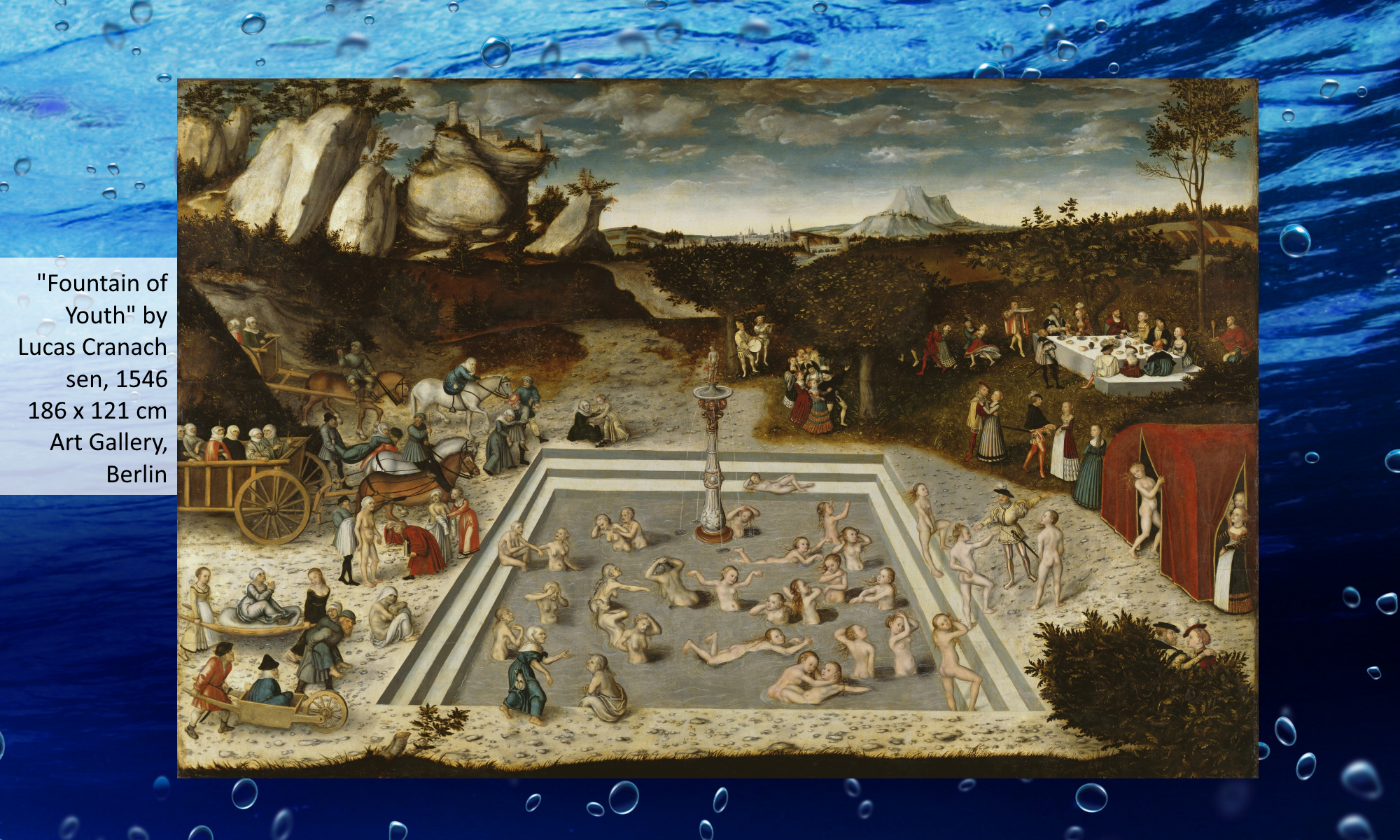 Fountain of youth by Lucas Cranach